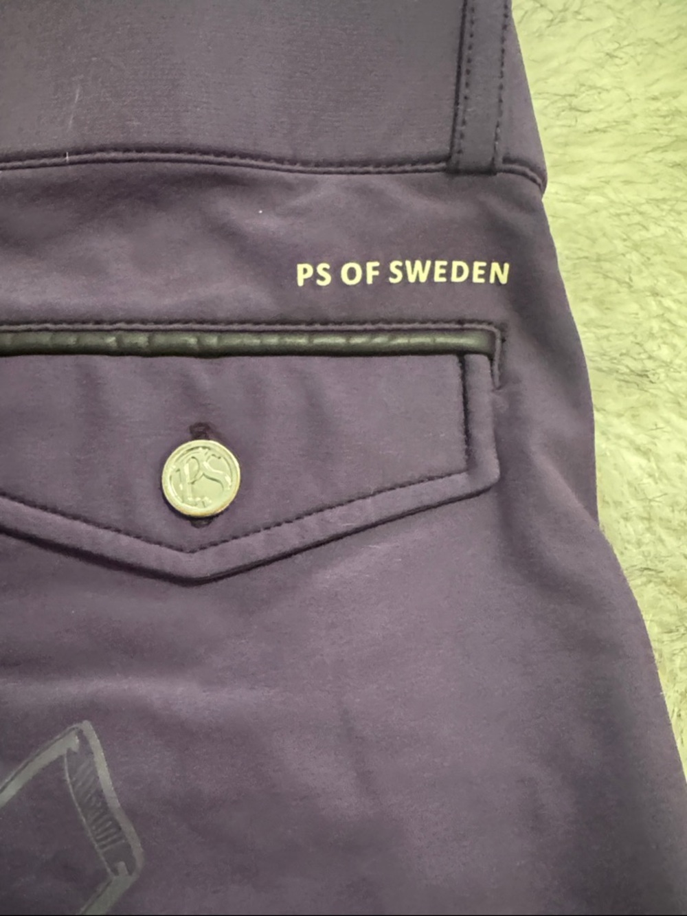 PS of Sweden Purple Equestrian Grip Breeches 24 - Picture 11 of 13